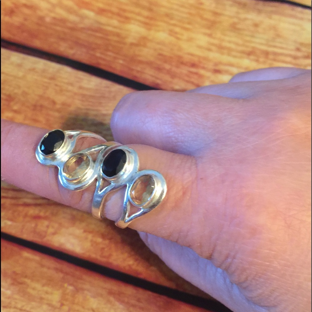 Multi-Stone Wrap Ring - image 2